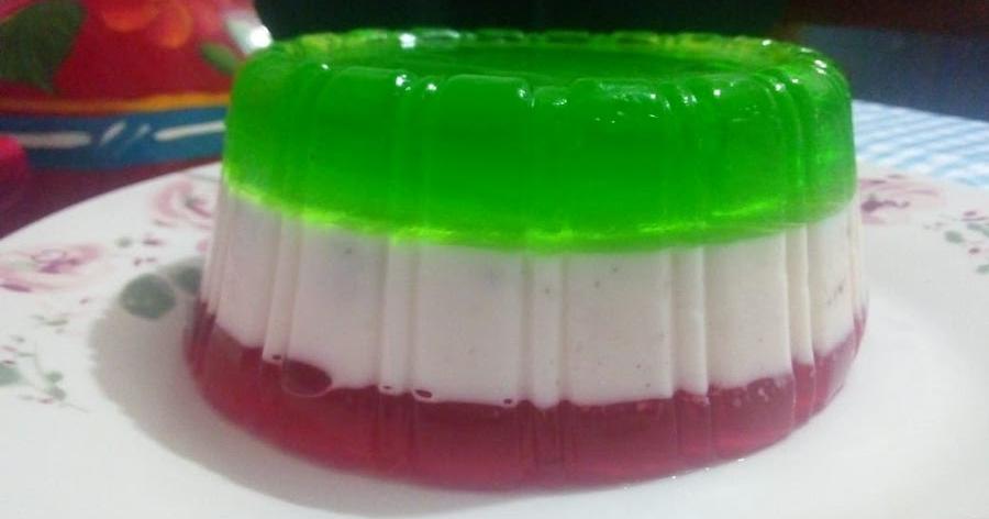 Gelatina tricolor: celebrando las fiestas patrias | Cocina