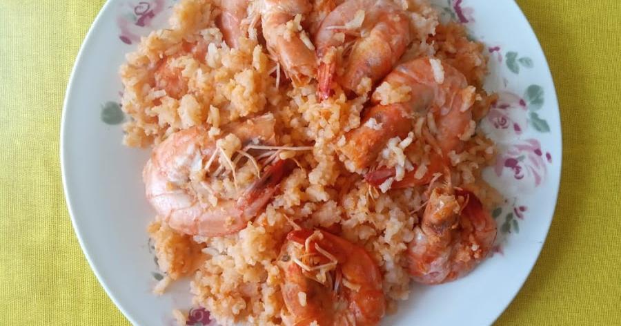 Receta de arroz con camarones. Muy fácil | Cocina