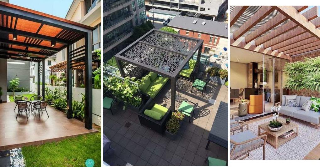 Tipos de techos para terrazas - distintos modelos con fotos