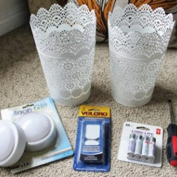 TerkCo Candelabro De Latón Dorado Con Moño, Portavelas Antiguo Y Resistente, Decoración Del Hogar Montado En La Pared, Para Sala De Estar, Comedor, Dormitorio, Entrada (sin Vela (dorado 4