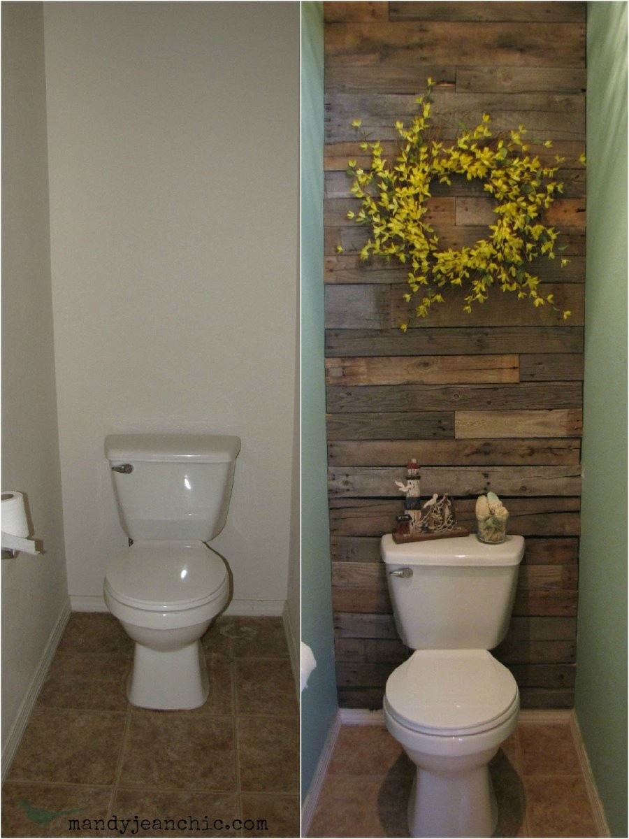 paredes baño palet