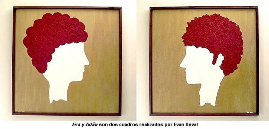 eva y  adán