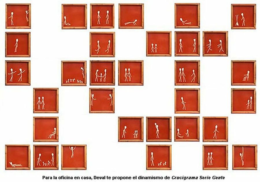 crucigrama serie gente