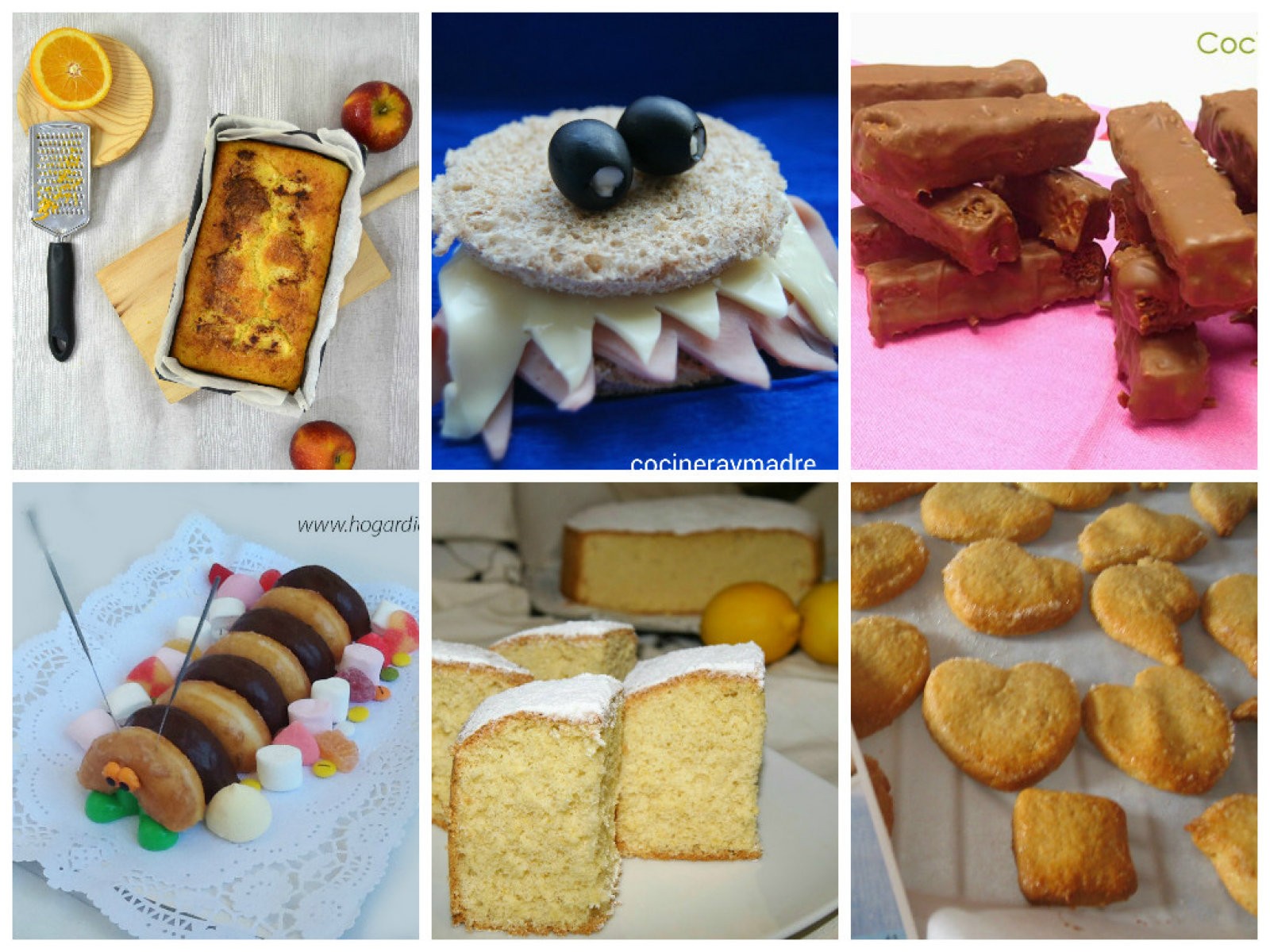 6 sorprendentes recetas para meriendas divertidas