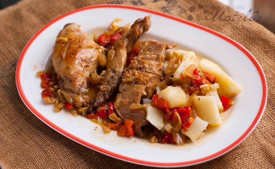 Guiso de conejo