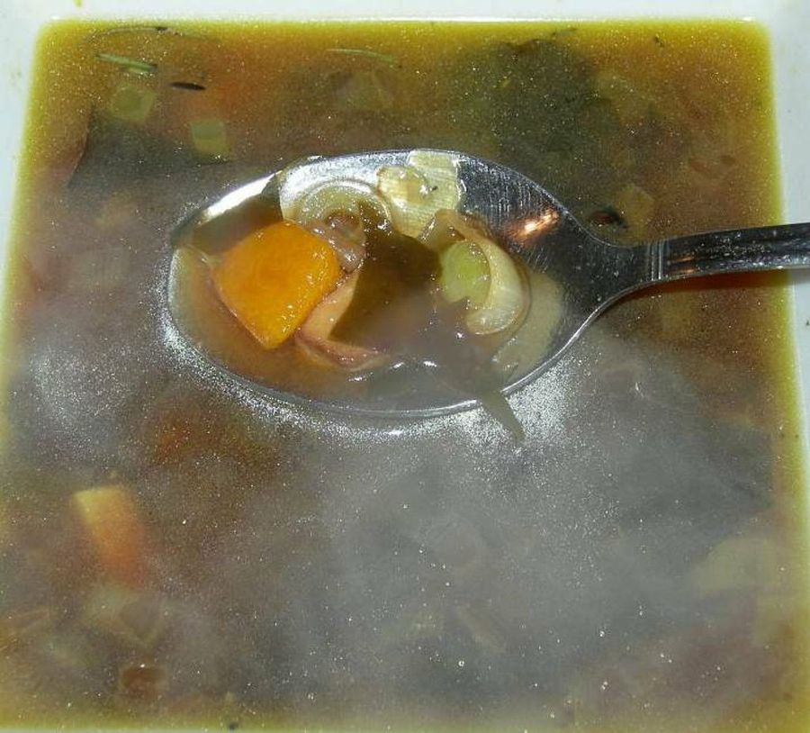  Sopa con alga wakame