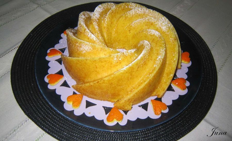  Bizcocho de Naranja de Leolleta