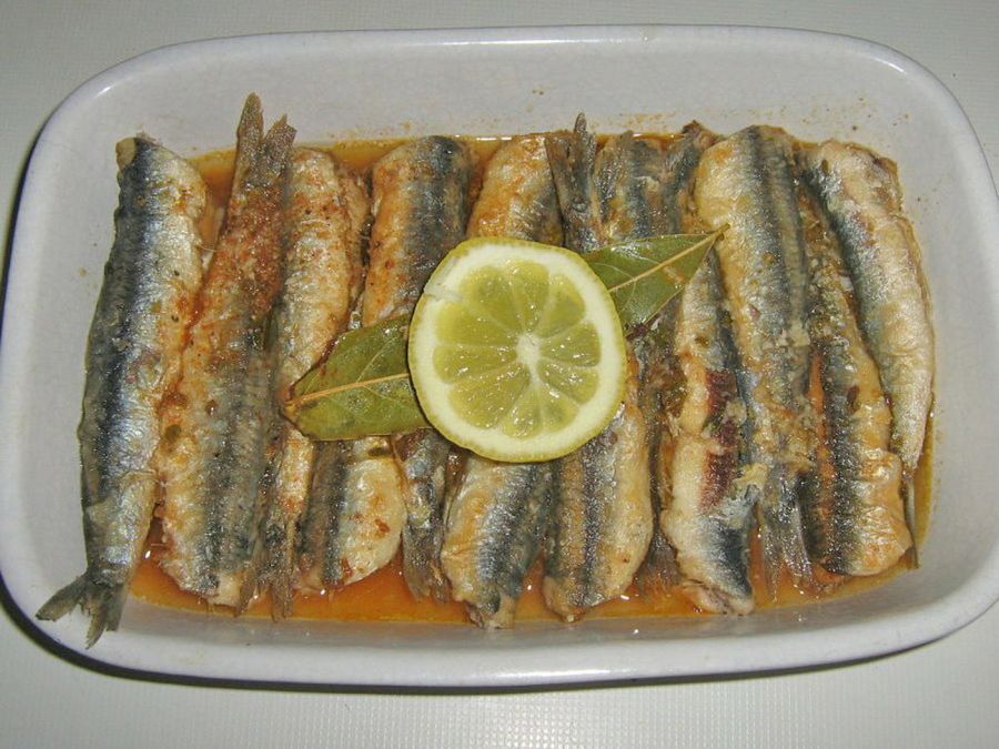 Boquerones escabeche