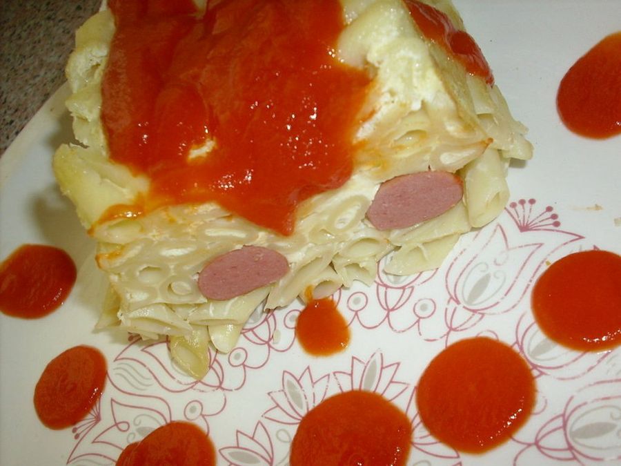 Pastel de macarrones