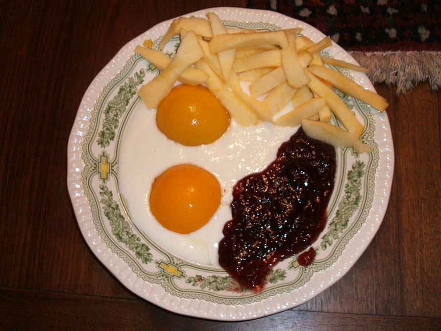 Huevos fritos