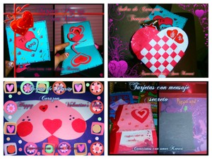 4 Lindas Tarjetas Para El Dia Del Amor Y La Amistad Manualidades