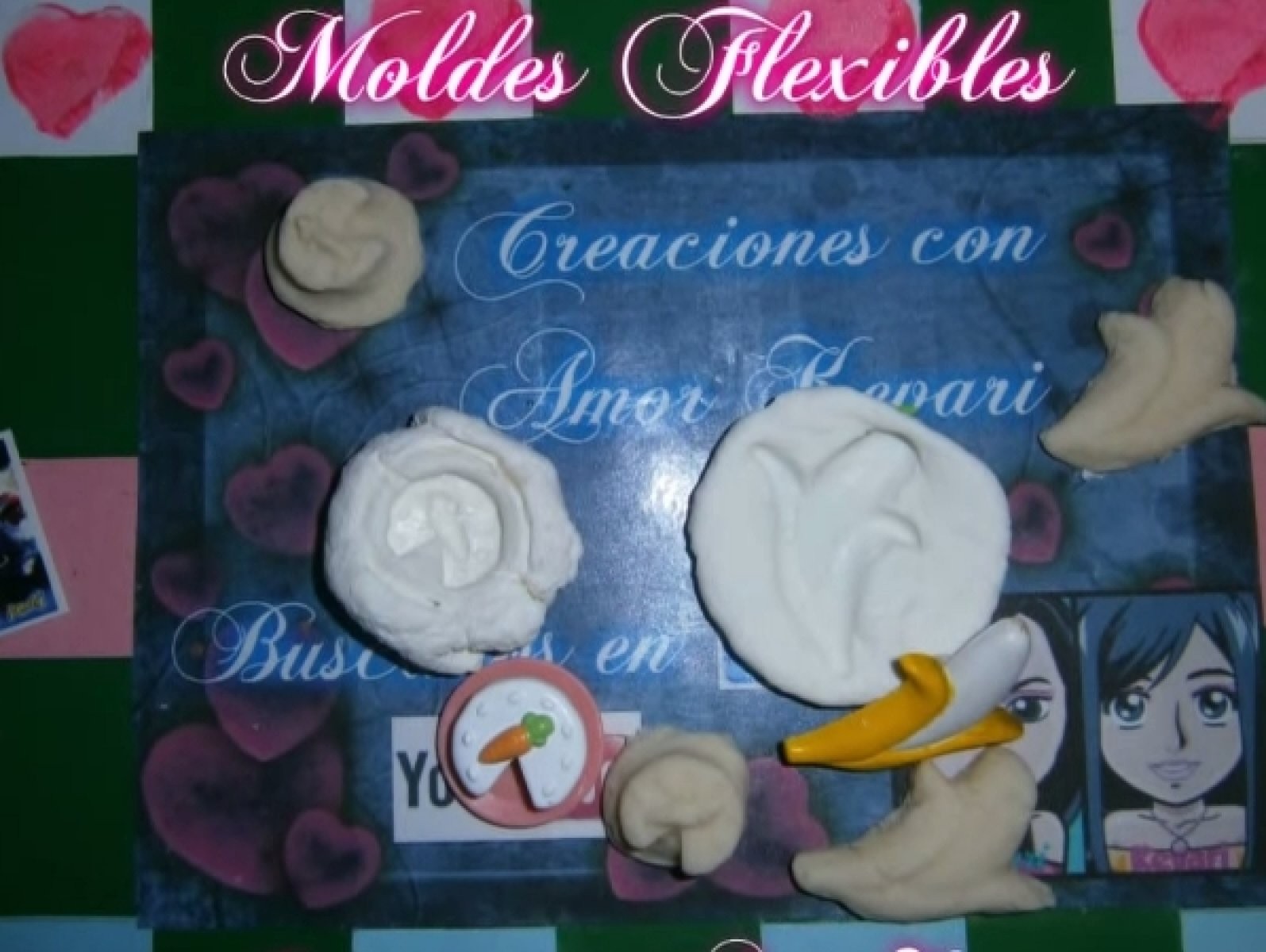 Cómo hacer moldes caseros flexibles de silicona