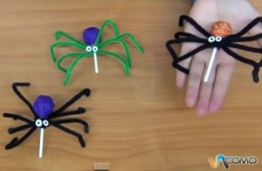 Manualidades infantiles sobre arañas para Halloween | Manualidades