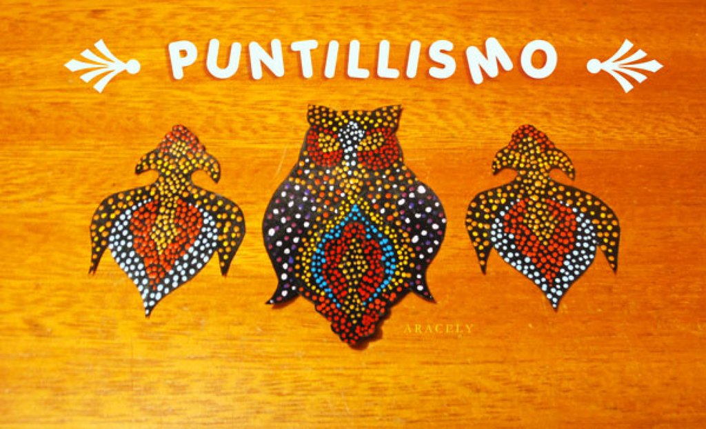 Buho Con Puntillismo Tutorial Paso A Paso Manualidades