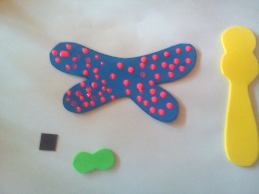 Libelula En Foamy Manualidades