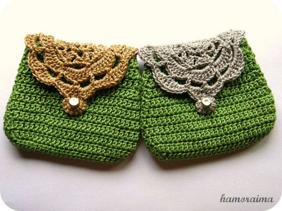 Monederos crochet | Manualidades