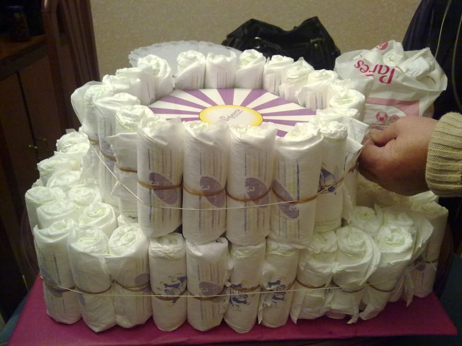  Castillo de pañales