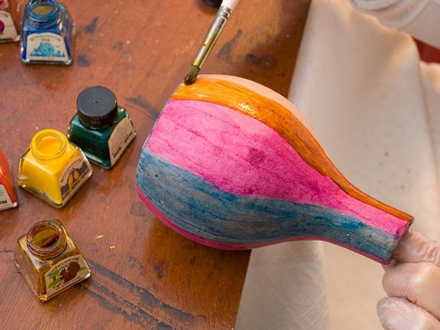 Preconcepción Enumerar guardarropa Cómo pintar un jarrón | Manualidades