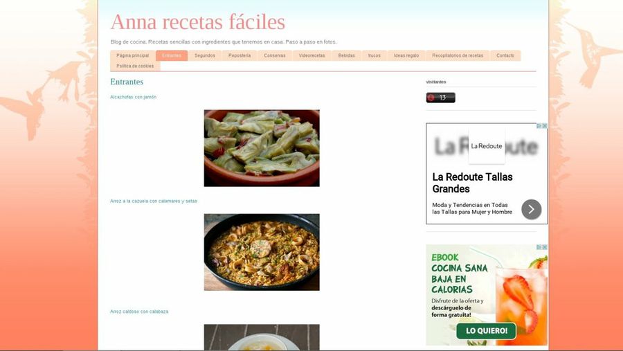 Conociendo El Blog Anna Recetas Faciles Guias Paso A Paso Cocina