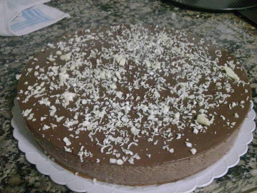  Tarta de nutella y chocolate