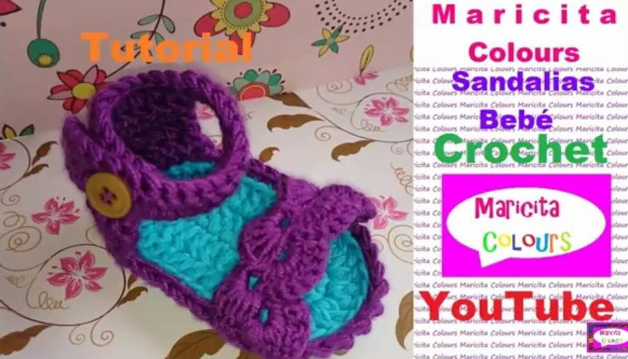 Préstamo de dinero aventuras Capataz Cómo hacer zapatos de bebé a crochet para el verano | Manualidades