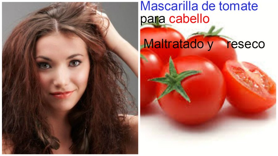 Mascarilla de tomate para el maltratado | Belleza