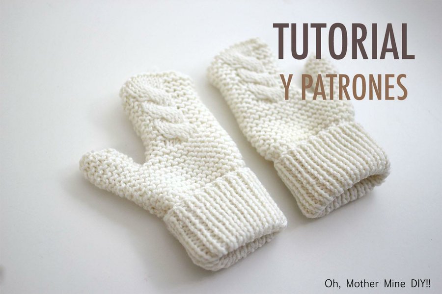 mayor partes Adepto DIY Cómo hacer guantes para niños (patrones gratis) | Manualidades