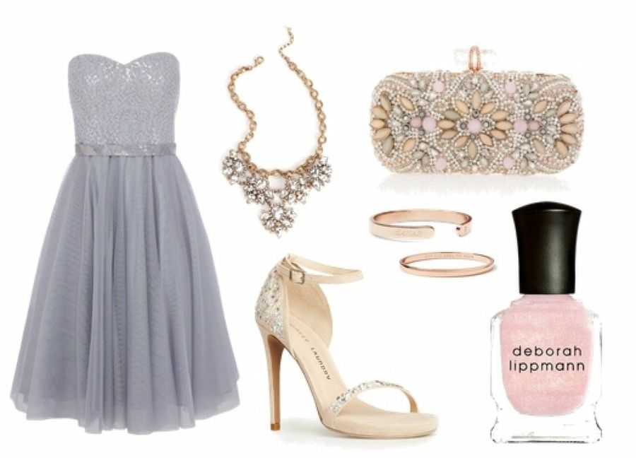 Cómo combinar un vestido de color plata: ¡Radiante de boda! | Bodas