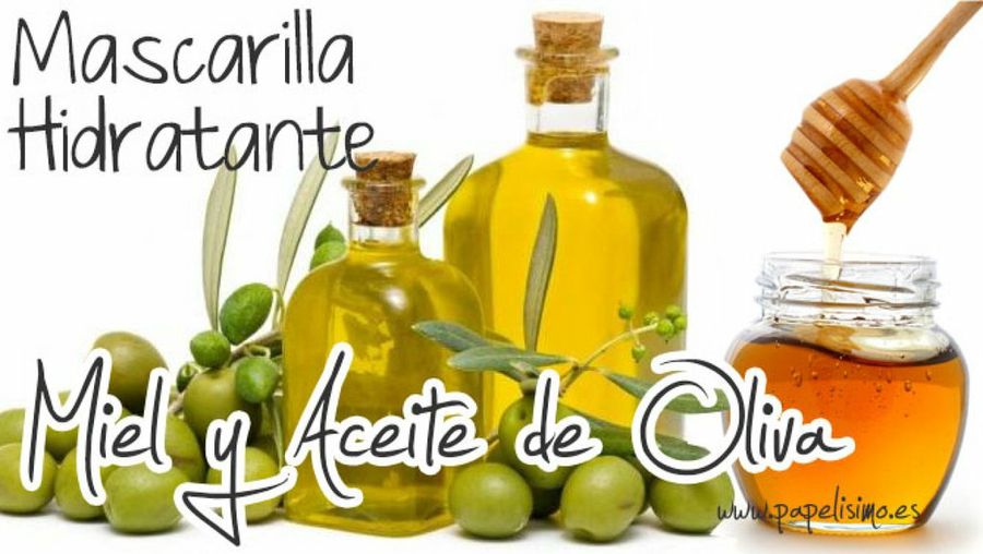 Mascarilla Hidratante de Miel y Aceite de Oliva |