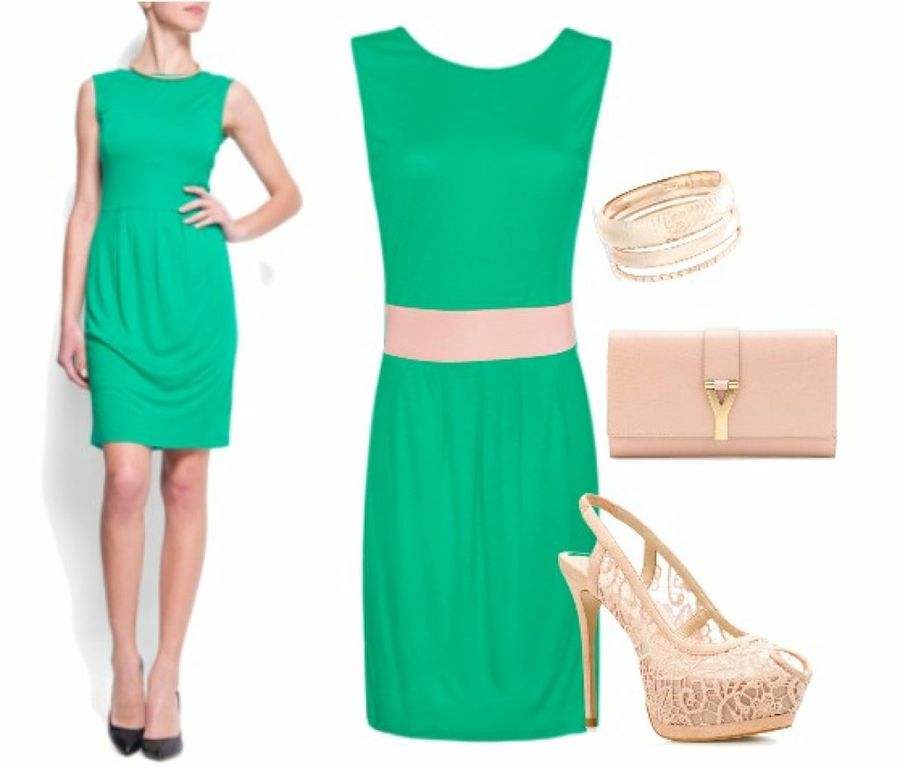 Complementos para un vestido verde | Belleza