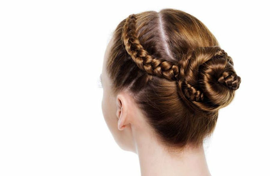 Recogidos con trenzas