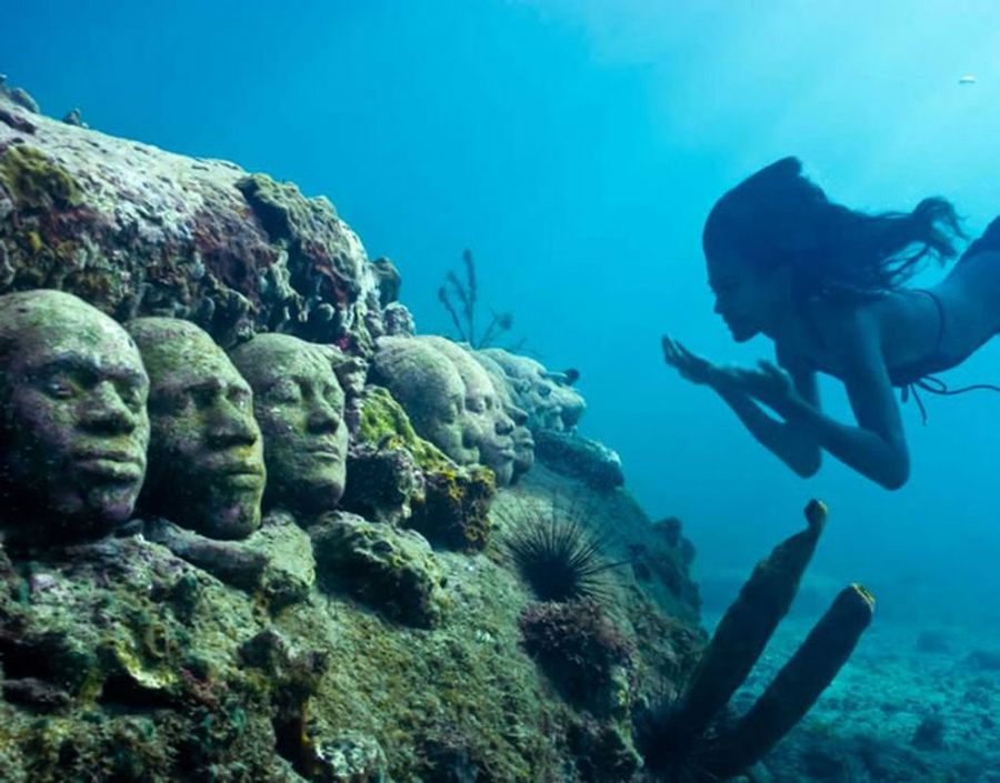 Escultura Submarina