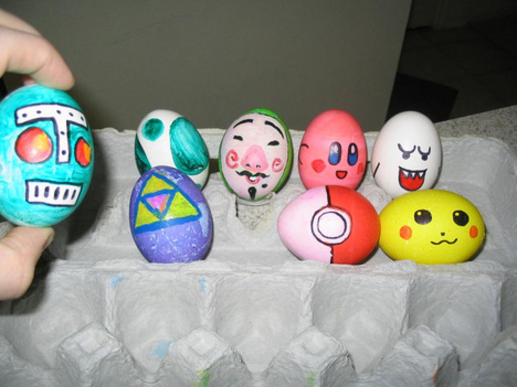Ideas para decorar huevos de Pascua de animales