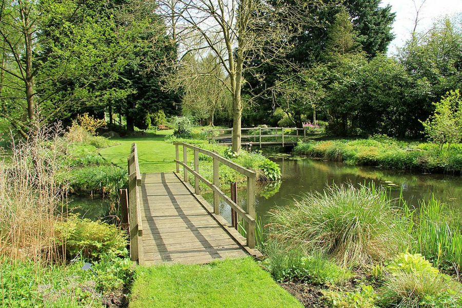 Decoración de senderos