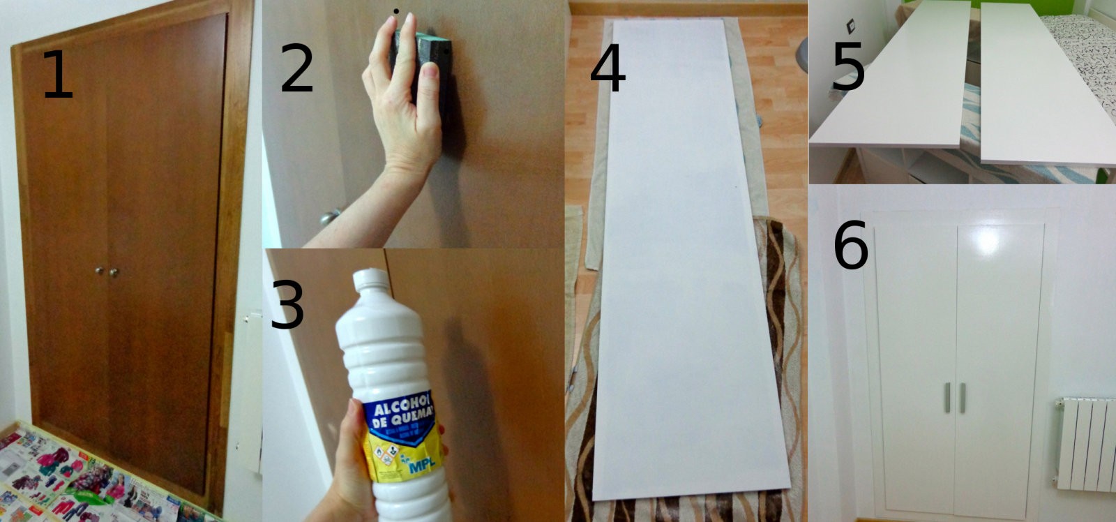 Pintar puerta con laca: 5 pasos fáciles paso a paso