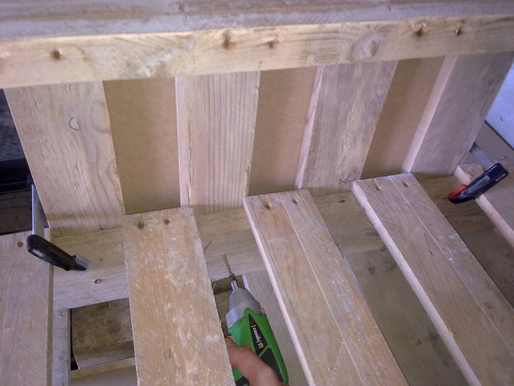 Banco de trabajo con palets | Bricolaje, image size:1024x768