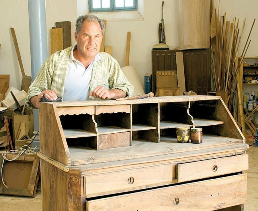 restauración muable madera