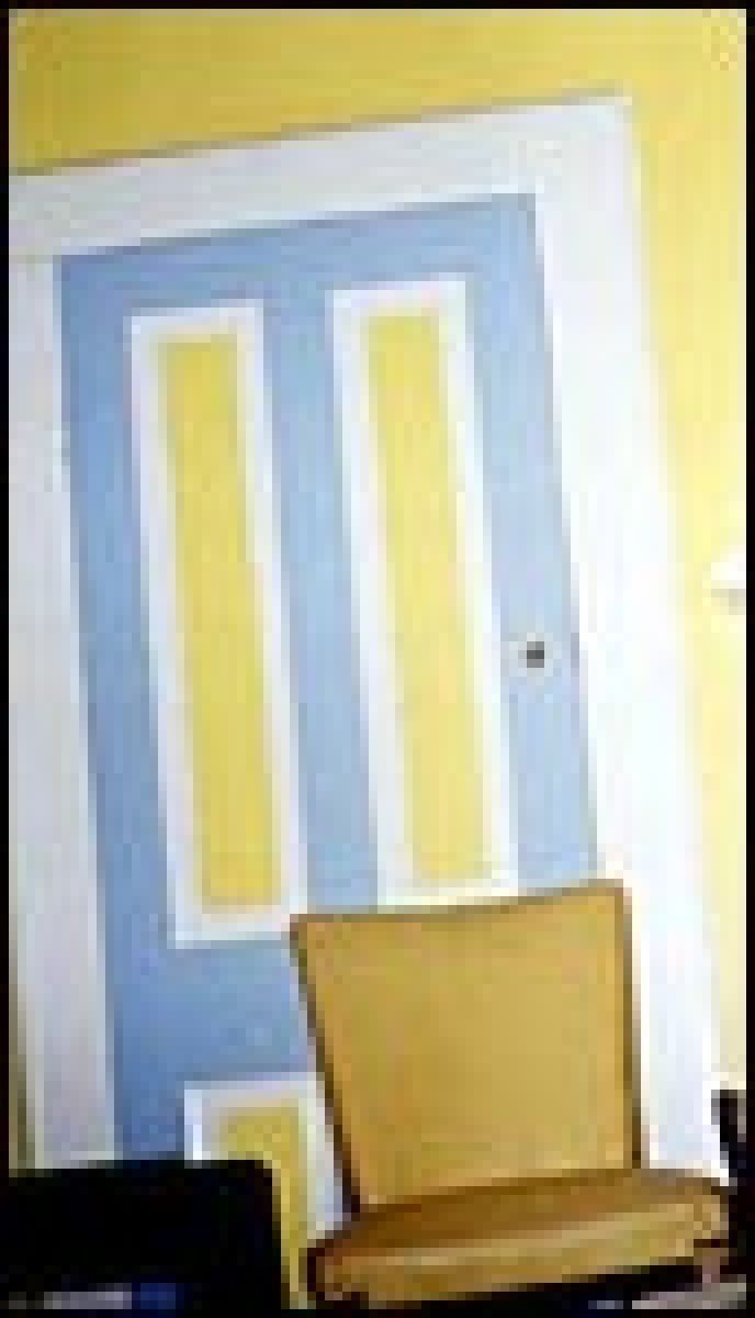 puerta azul&amarilla