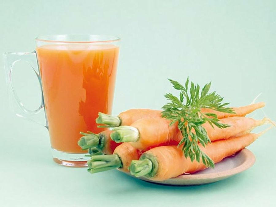 zumo de zanahoria