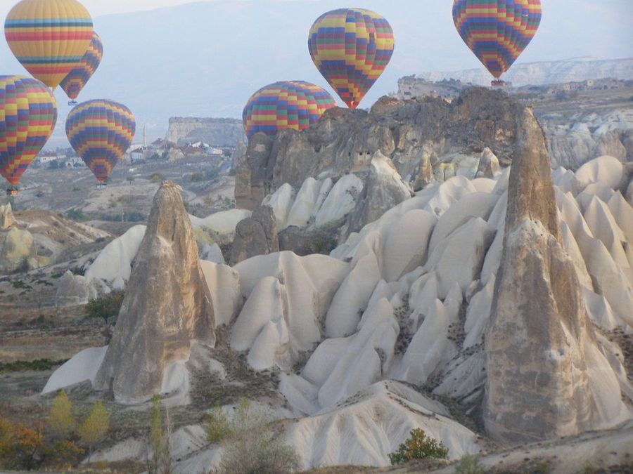 volando la Cappadocia