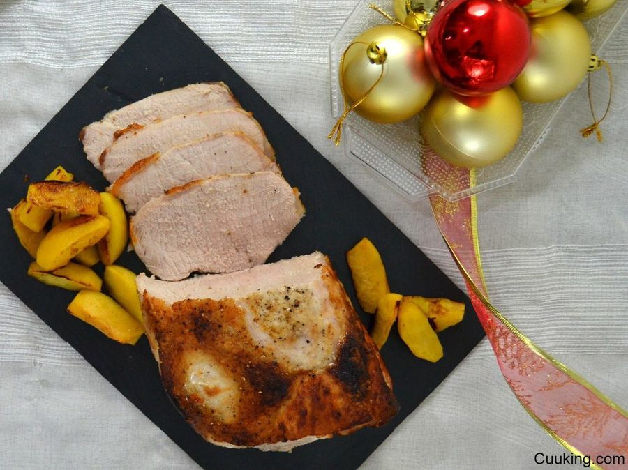  Lomo de cerdo al horno