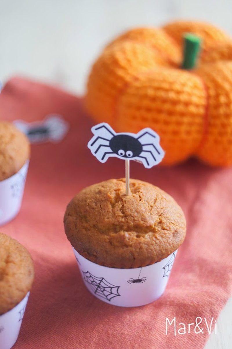  Muffins de calabaza