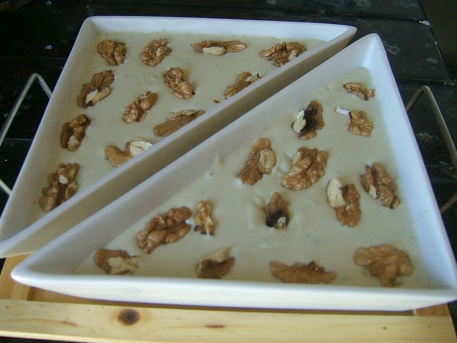 Postre con nueces
