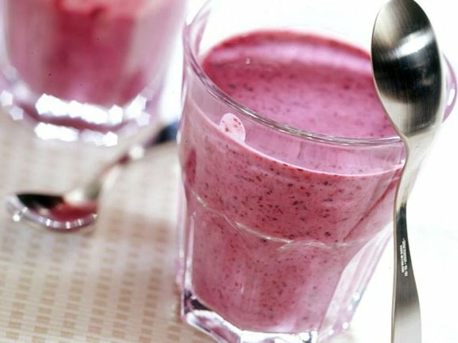 Batido de fresas