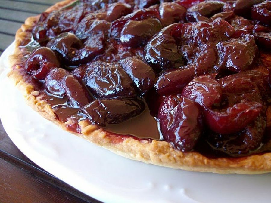 Tarta de cerezas