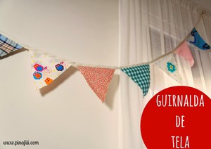 Ideas de banderines decorativos para el hogar de tela
