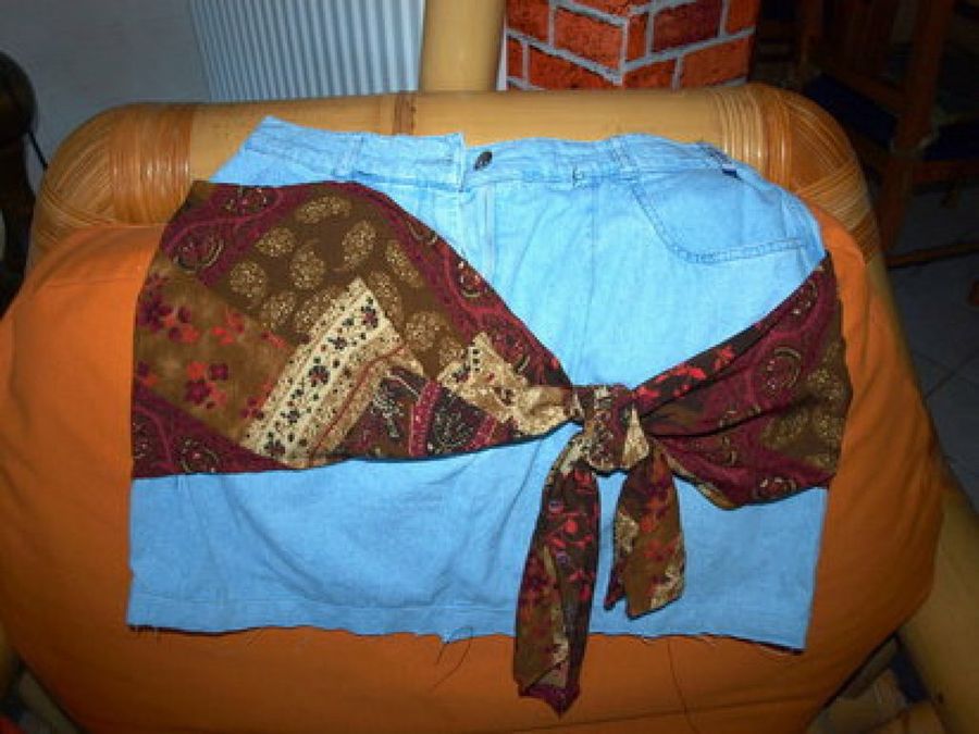 Originales formas de reciclar un vaquero