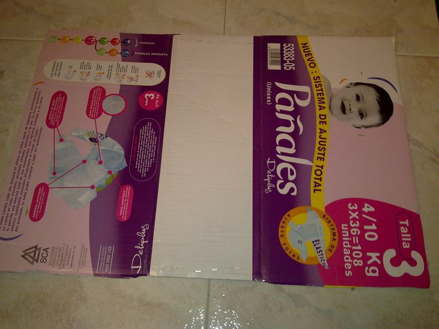  Castillo de pañales