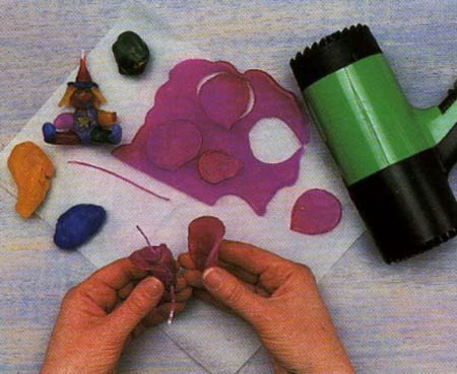 fabricar velas moldeadas