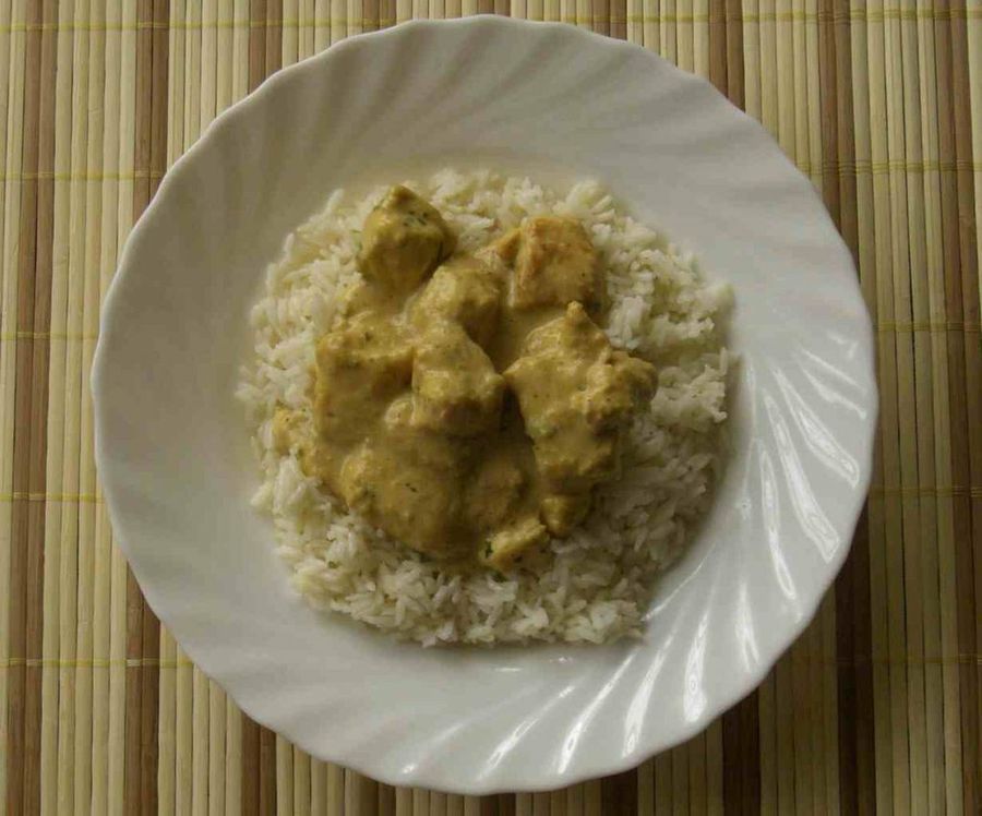  Pollo al curry